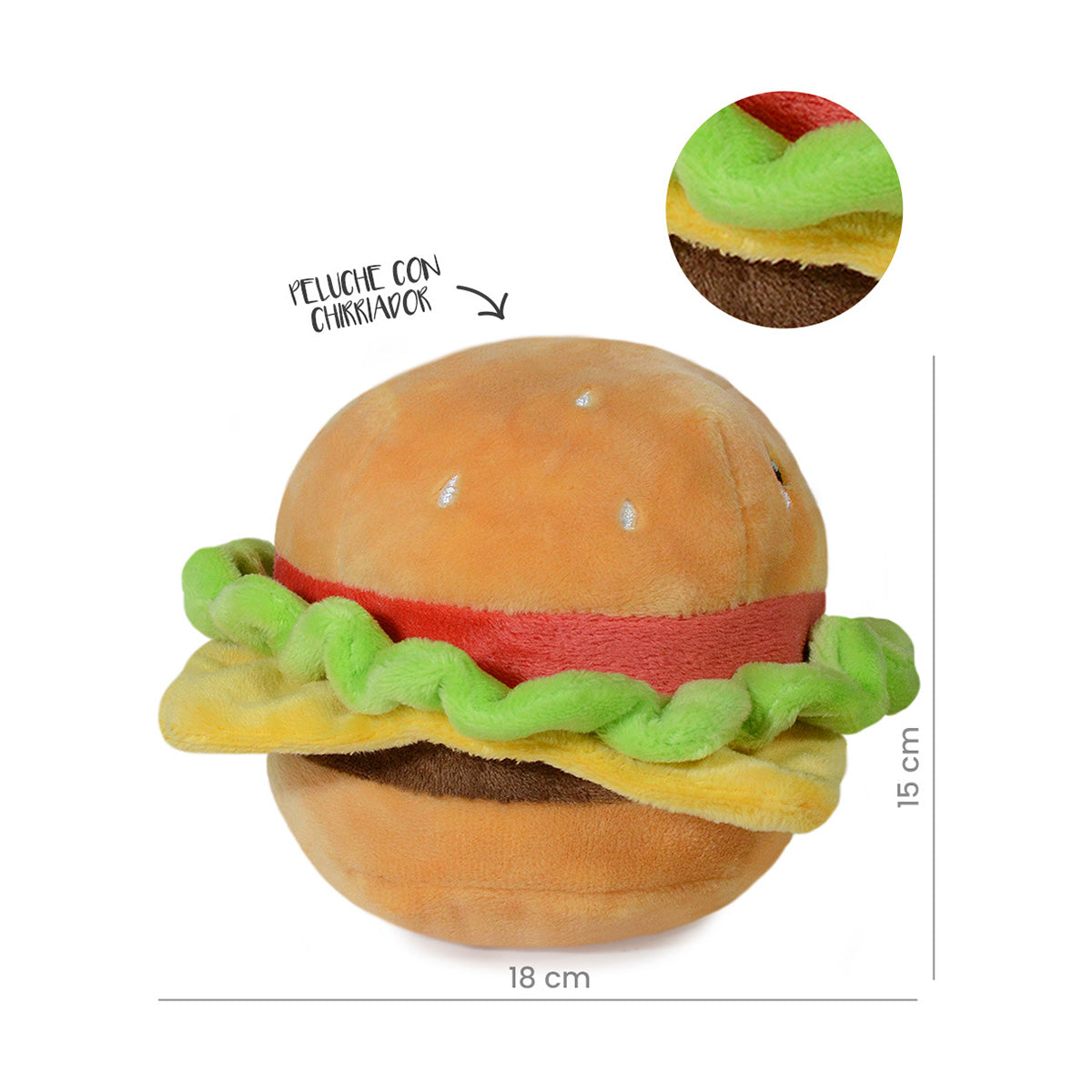 D’PET Burguer Toy