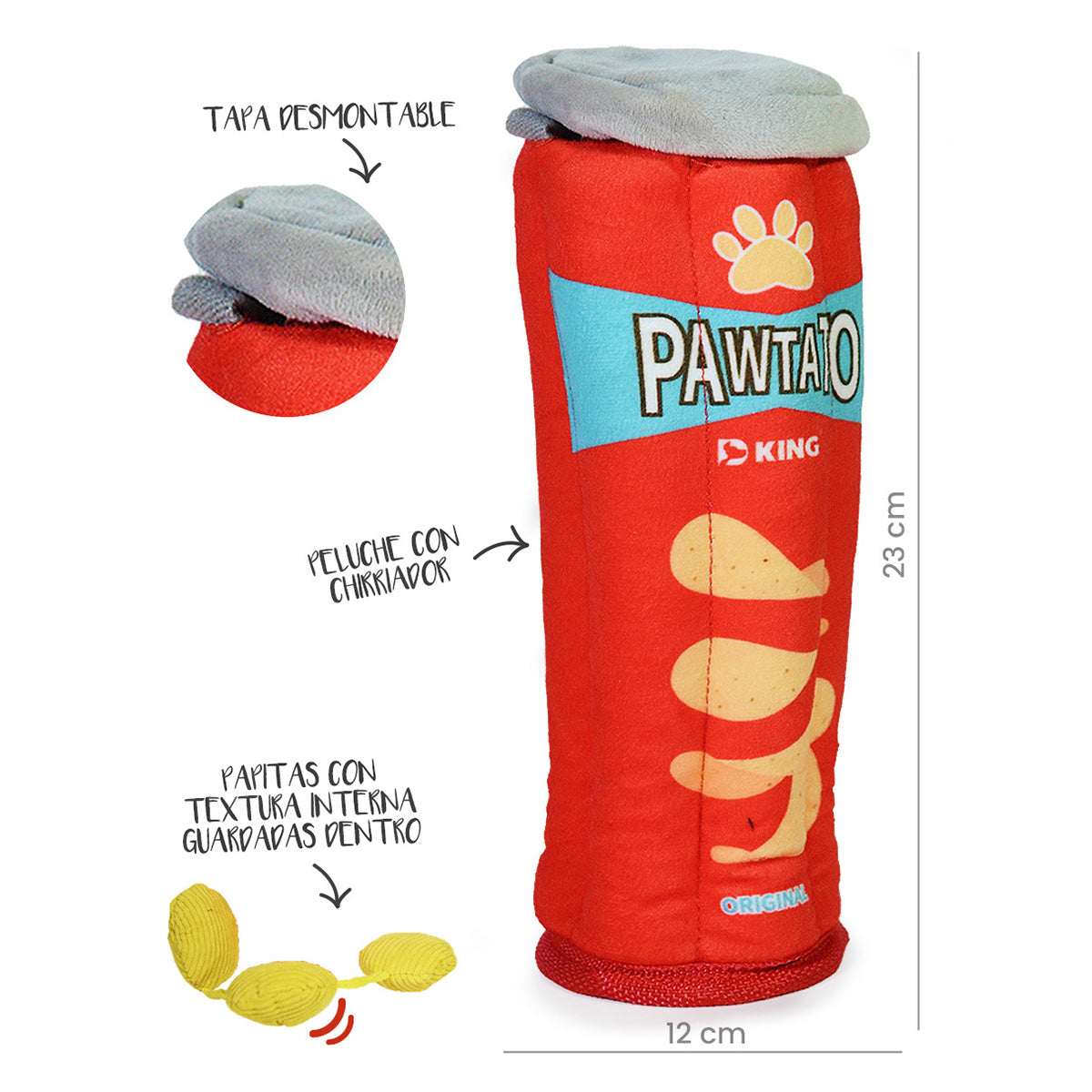 D’PET Potato Toy
